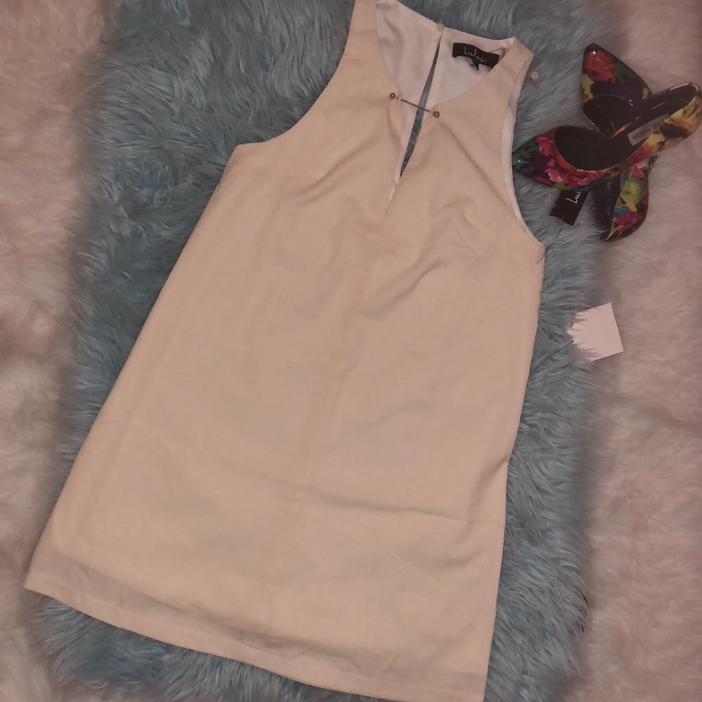 Lulus cream dress